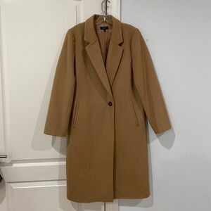 Quince Classic Tan Wool Coat